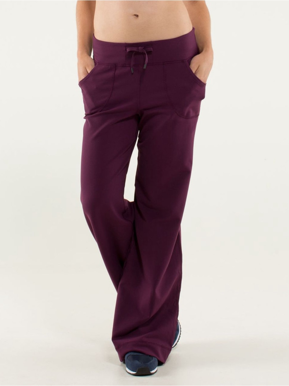 Lululemon Still Pant Plum Color Size
